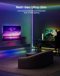 MEREDO Sound Bar for Smart TV 3.1CH PC Gaming Soundbar with Subwoofer RGB Lighting Audio Sync - G38