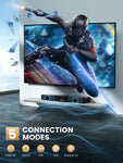 MEREDO Wooden Built-in 2.1 Soundbar-D47CH-6 Upgrade Version